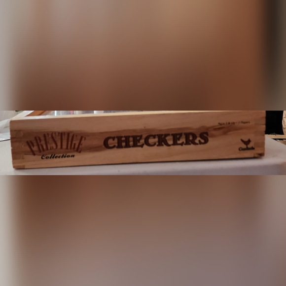 2002 CARDINAL PRESTIGE COLLECTION CHECKERS GAME  Wooden Box BENIFITS CHARITY - Picture 5 of 7